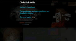 Desktop Screenshot of chrisdallavilla.com